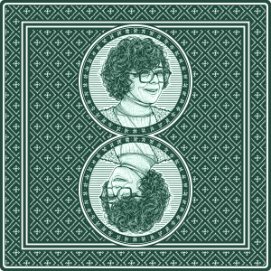 Green Memory Card with portrait of Estrella