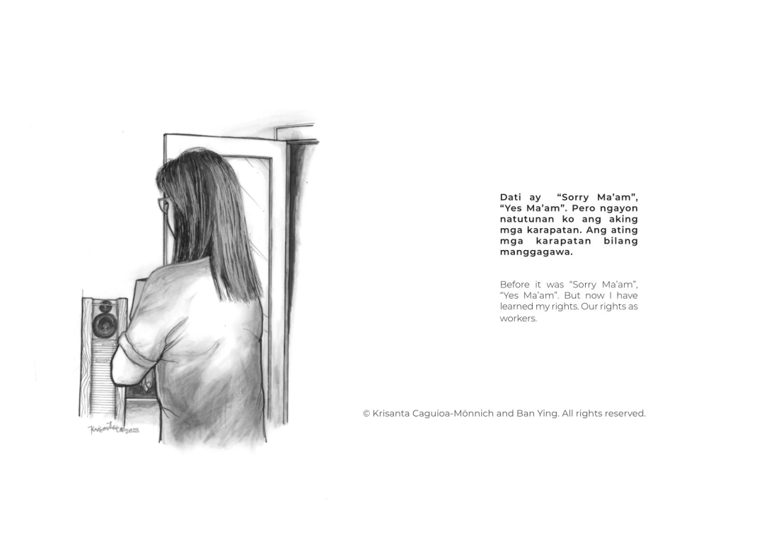 Back portrait and quote