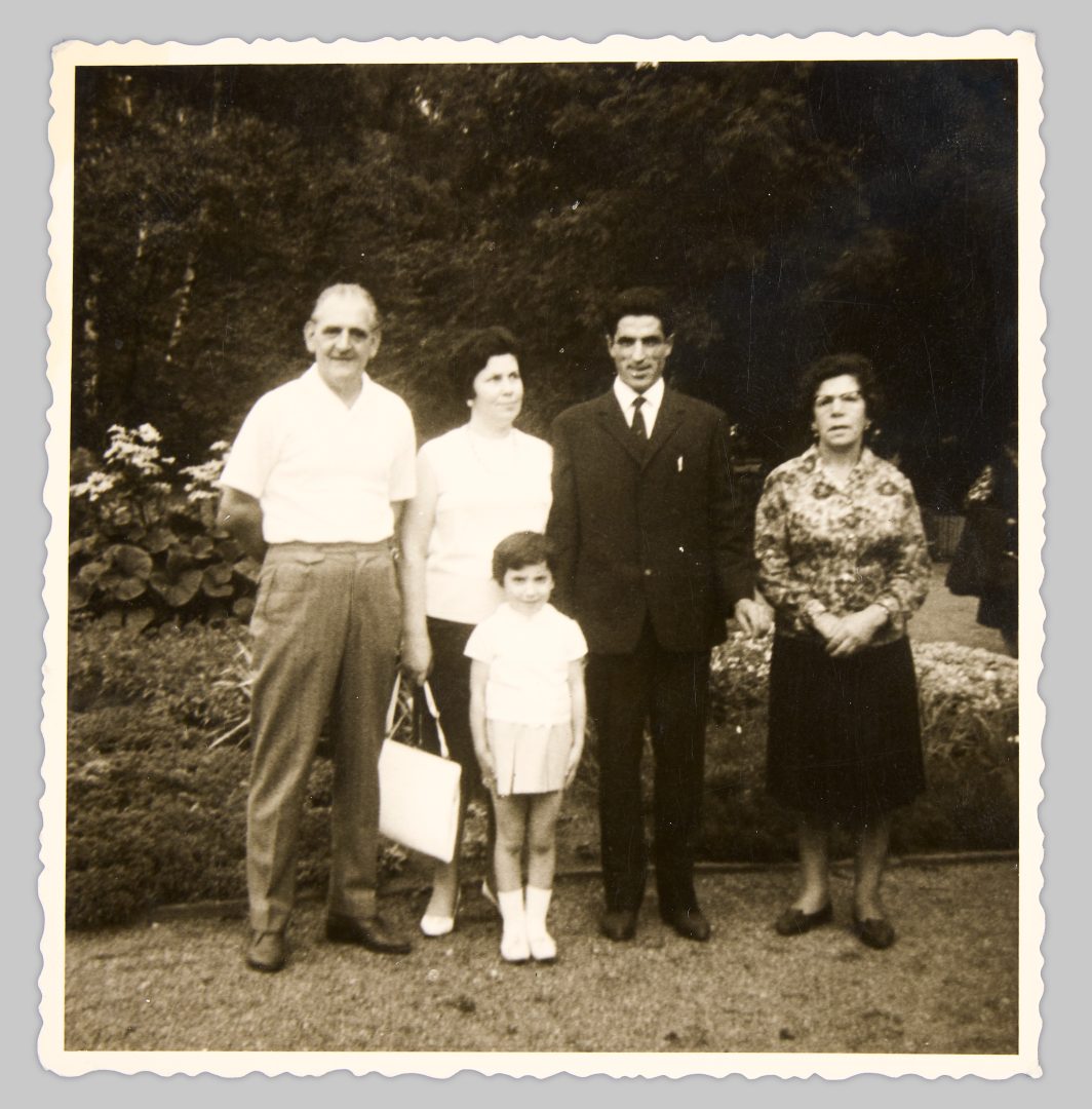At Gelsenkirchen Zoo, 1964. 
Cristina and Irene traveled from Spain to Germany with their aunt. While Irene stayed in Germany, Cristina had to return to Spain due to illness. A doctor told her that the climate in Germany was not suitable for her. Cristina remained in Spain until her First Holy Communion in May 1966, when she was seven years old. She wanted to come to Germany with her brother, who was born in April 1966. © Cristina Fernández-Moser